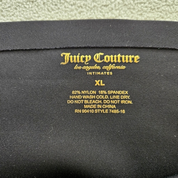 Juicy Couture Intimates Seamless High Waist Shaping Slip Short 1x Black Size XL - Picture 3 of 4